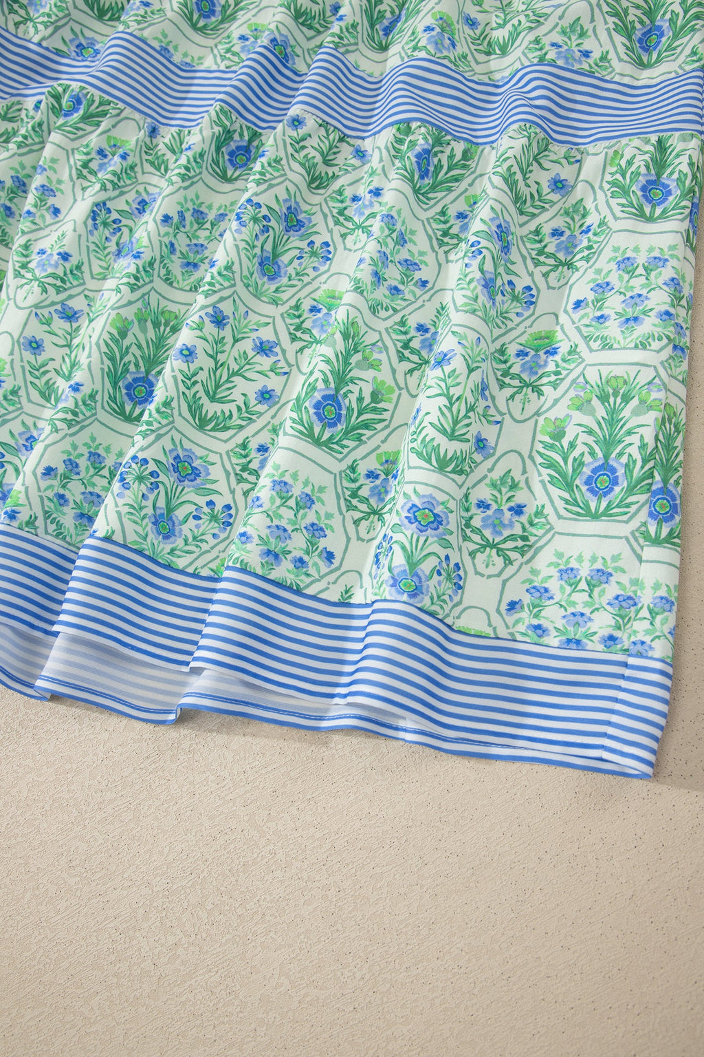 Akira Patchwork Detail Sleeveless Dress -
