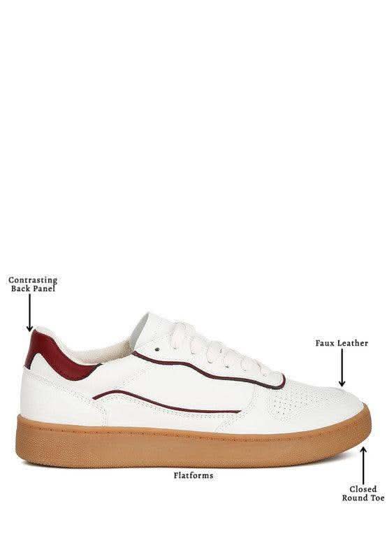 Kyniska Faux Leather Everyday Sneakers in - photo