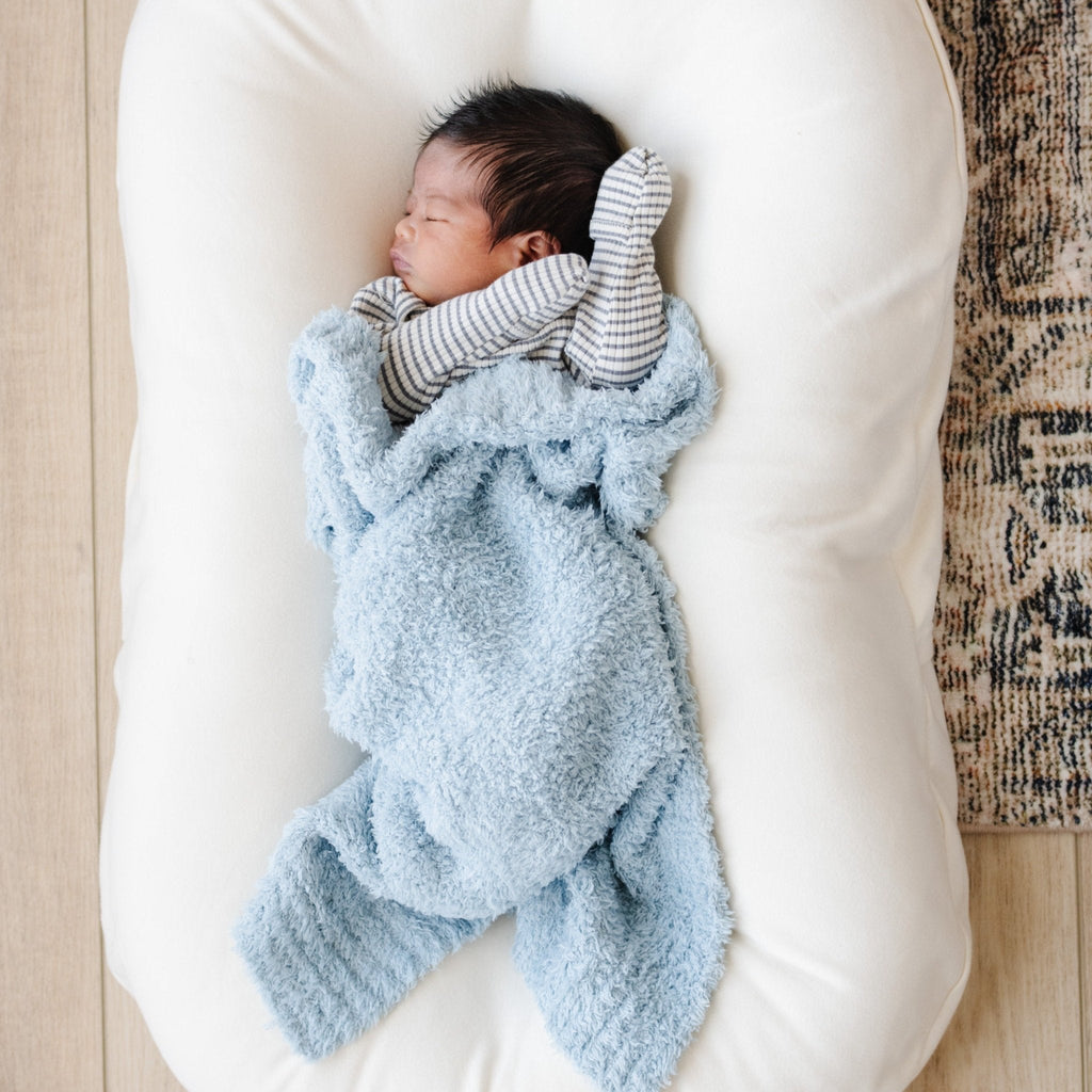 BAMBONI® MINI BLANKETS in Light Blue - photo