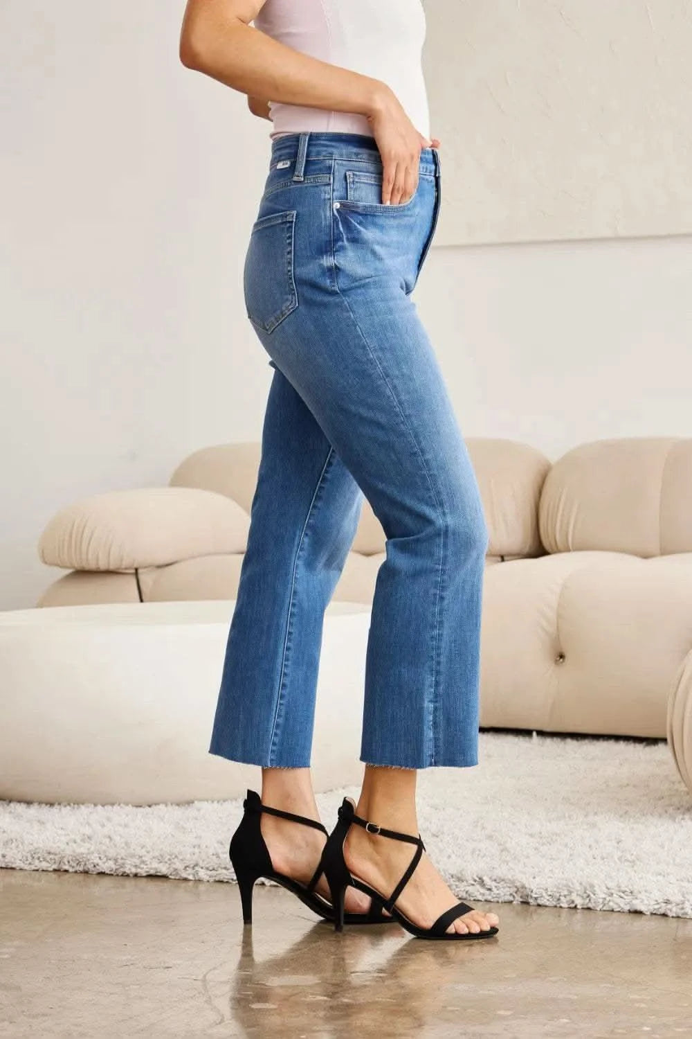 RFM Mini Mia Full Size Tummy Control High Waist Jeans in - photo