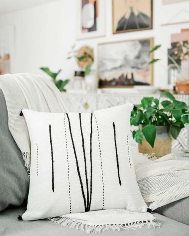 18" Carthage Throw Pillow Cover - SwagglyLife Home & Fashion 18" Carthage Throw Pillow Cover - SwagglyLife Home & Fashion