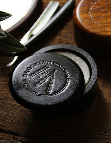 Wood Shaving Bowl - Charcoal in - Shaving Bowl photo