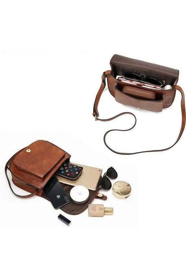Blair Foldover Buckle Crossbody - SwagglyLife Home & Fashion
