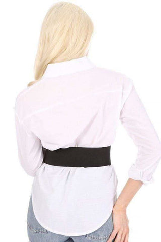 Boho Stud Smocked Belt - SwagglyLife Home & Fashion Boho Stud Smocked Belt - SwagglyLife Home & Fashion