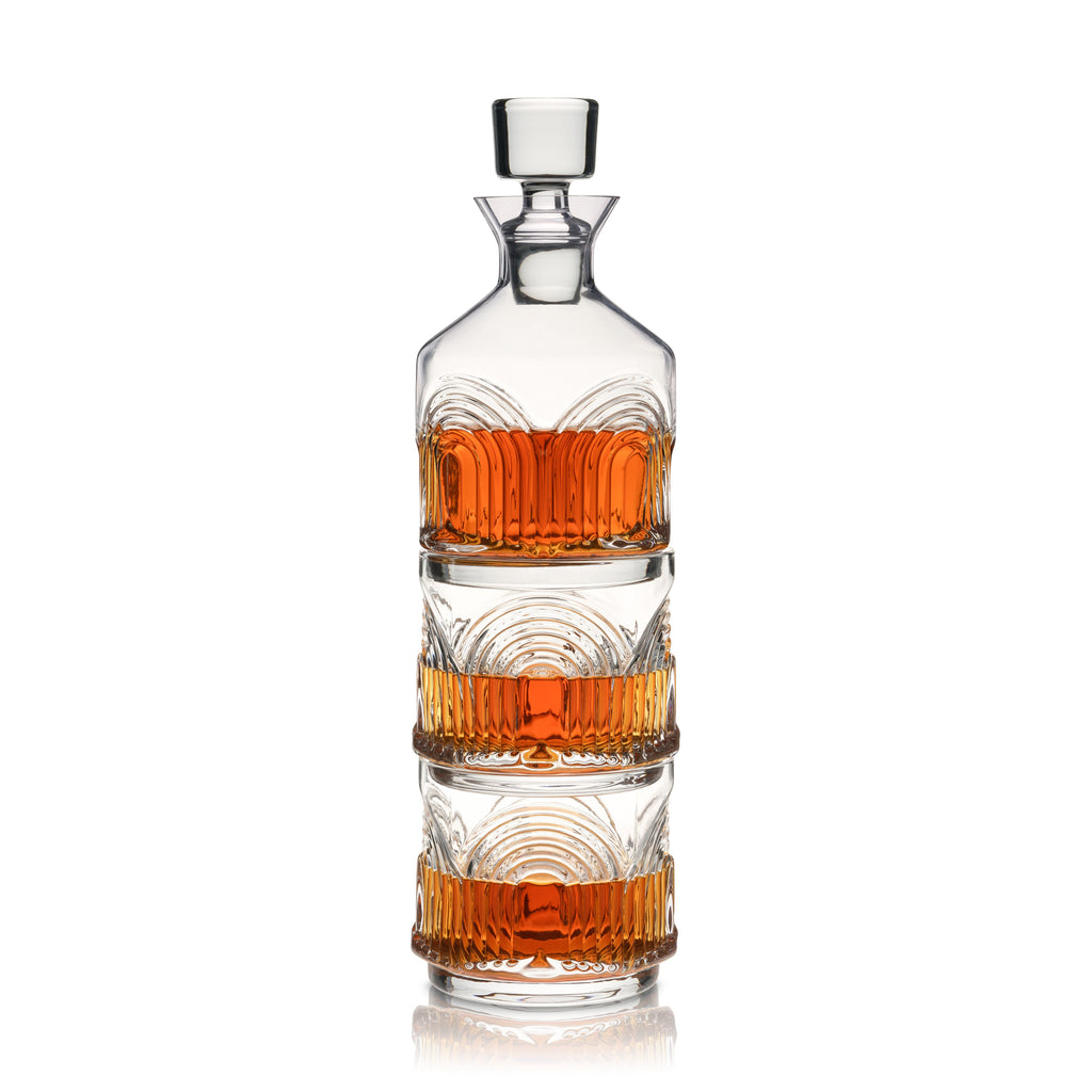 Viski Beau Stacking Decanter Set in Default Title - product_type::liquor_glass_sets photo