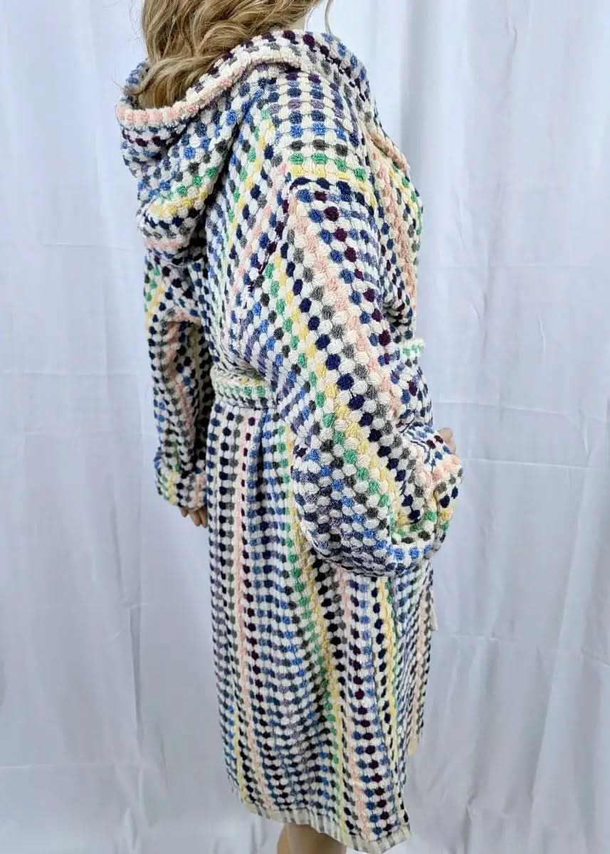 Bubble Robe Collection – Absorbent, Luxuriously Soft Turkish Cotton Bathrobes with Hood & Pockets - SwagglyLife Home & Fashion