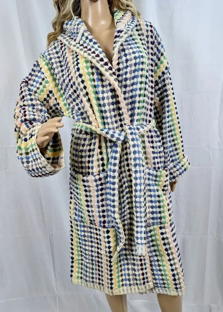 Bubble Robe Collection – Absorbent, Luxuriously Soft Turkish Cotton Bathrobes with Hood & Pockets - SwagglyLife Home & Fashion
