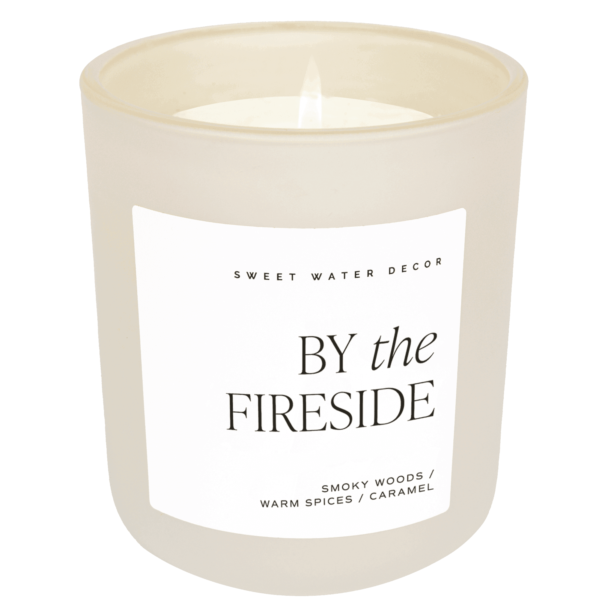 By The Fireside Soy Candle - Tan Matte Jar - 15 oz - SwagglyLife Home & Fashion By The Fireside Soy Candle - Tan Matte Jar - 15 oz - SwagglyLife Home & Fashion