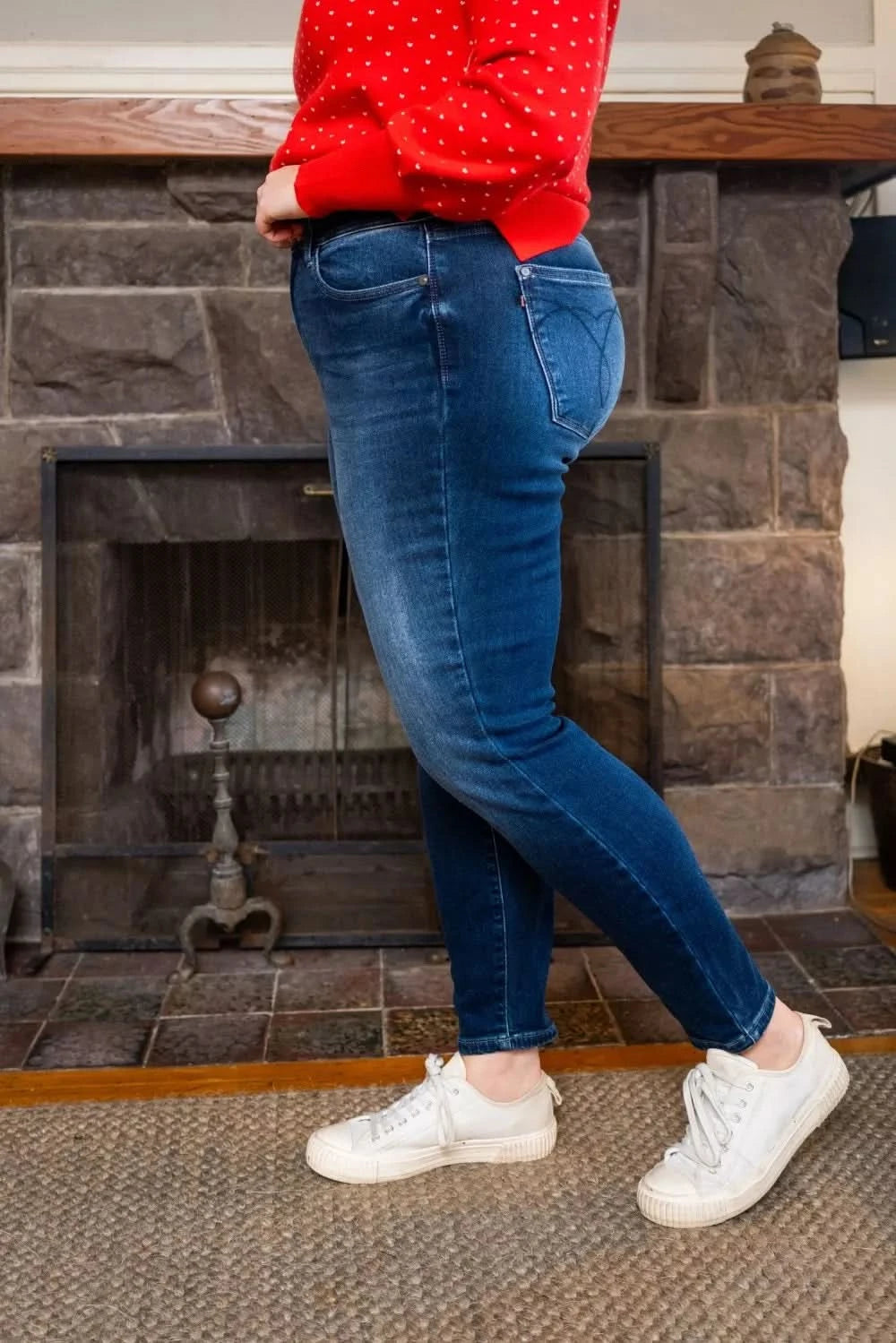 Judy Blue Full Size Washed Thermal Skinny Jeans Plus Size in - photo