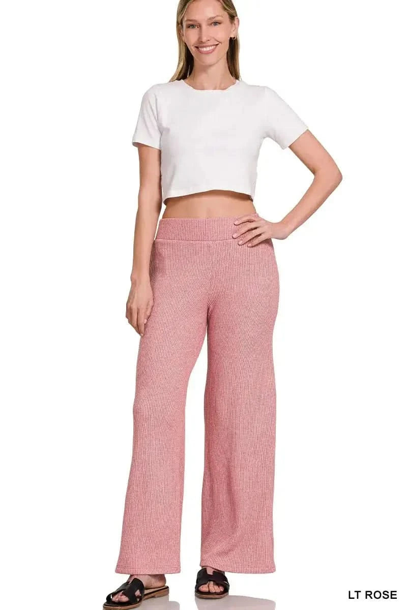 Zenana Sweater Boxy Top & Long Pants Set in - photo