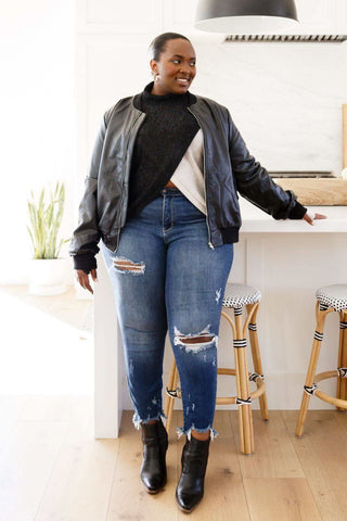 Can't Touch This Sparkle Color Blocked Sweater - SwagglyLife Home & Fashion Can't Touch This Sparkle Color Blocked Sweater - SwagglyLife Home & Fashion