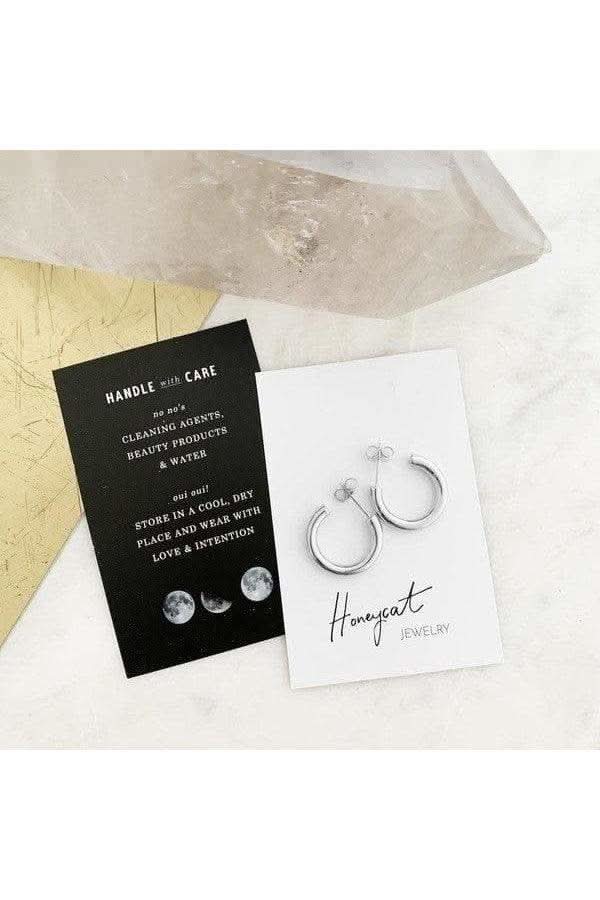 Carolina Thick Hoops - Large in - Earrings photo