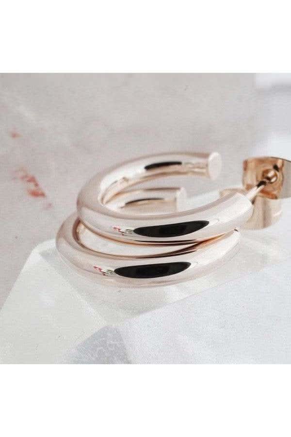 Carolina Thick Hoops - Large in - Earrings photo