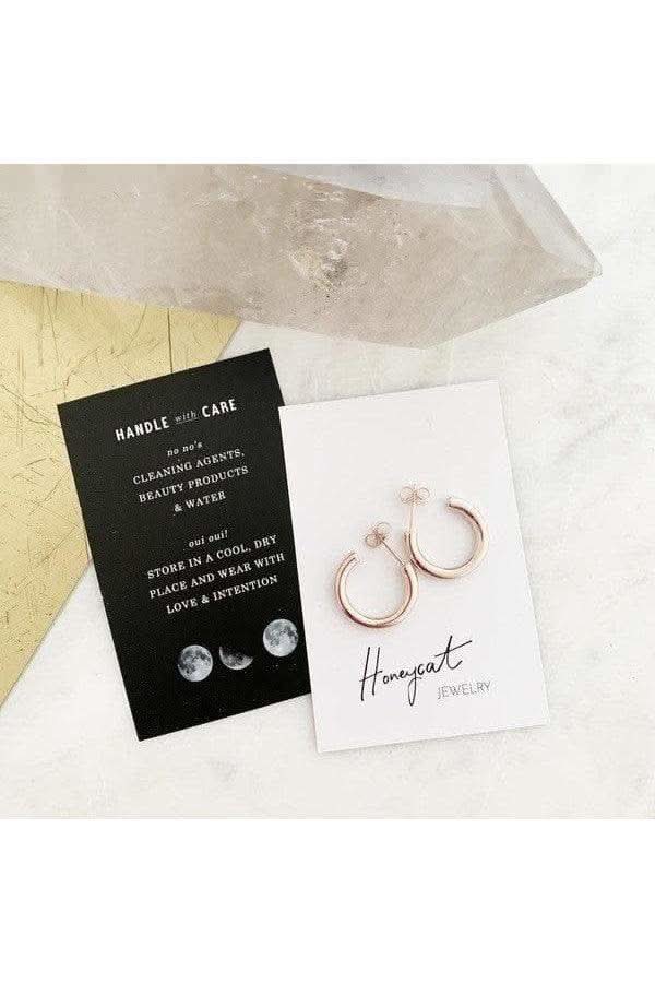 Carolina Thick Hoops - Large in - Earrings photo