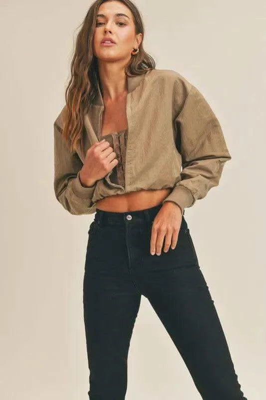 MABLE Long Sleeve Two Way Jacket in - photo