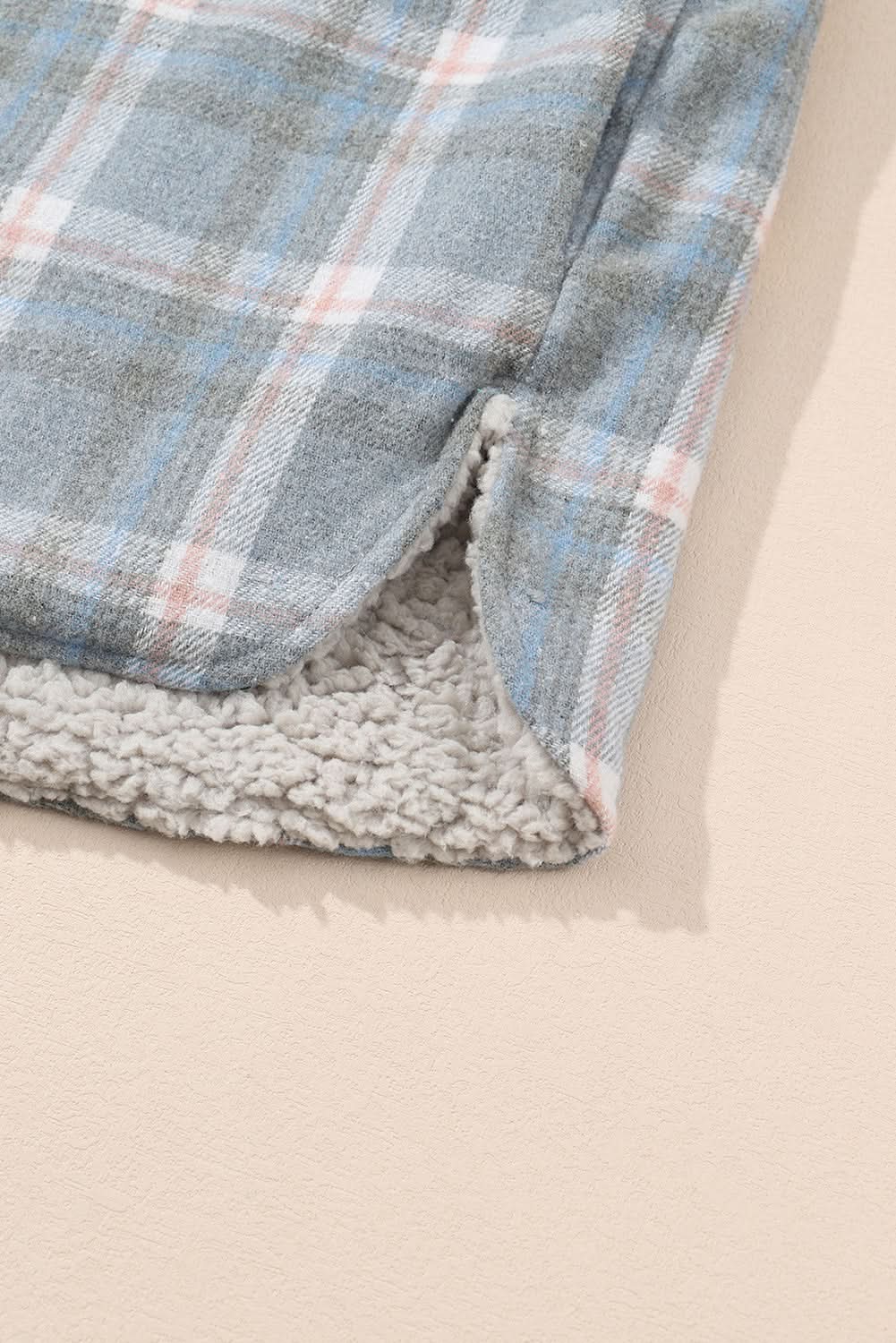Madison Cuffs Patchwork Plaid Shirt in - Plaid Shackets photo