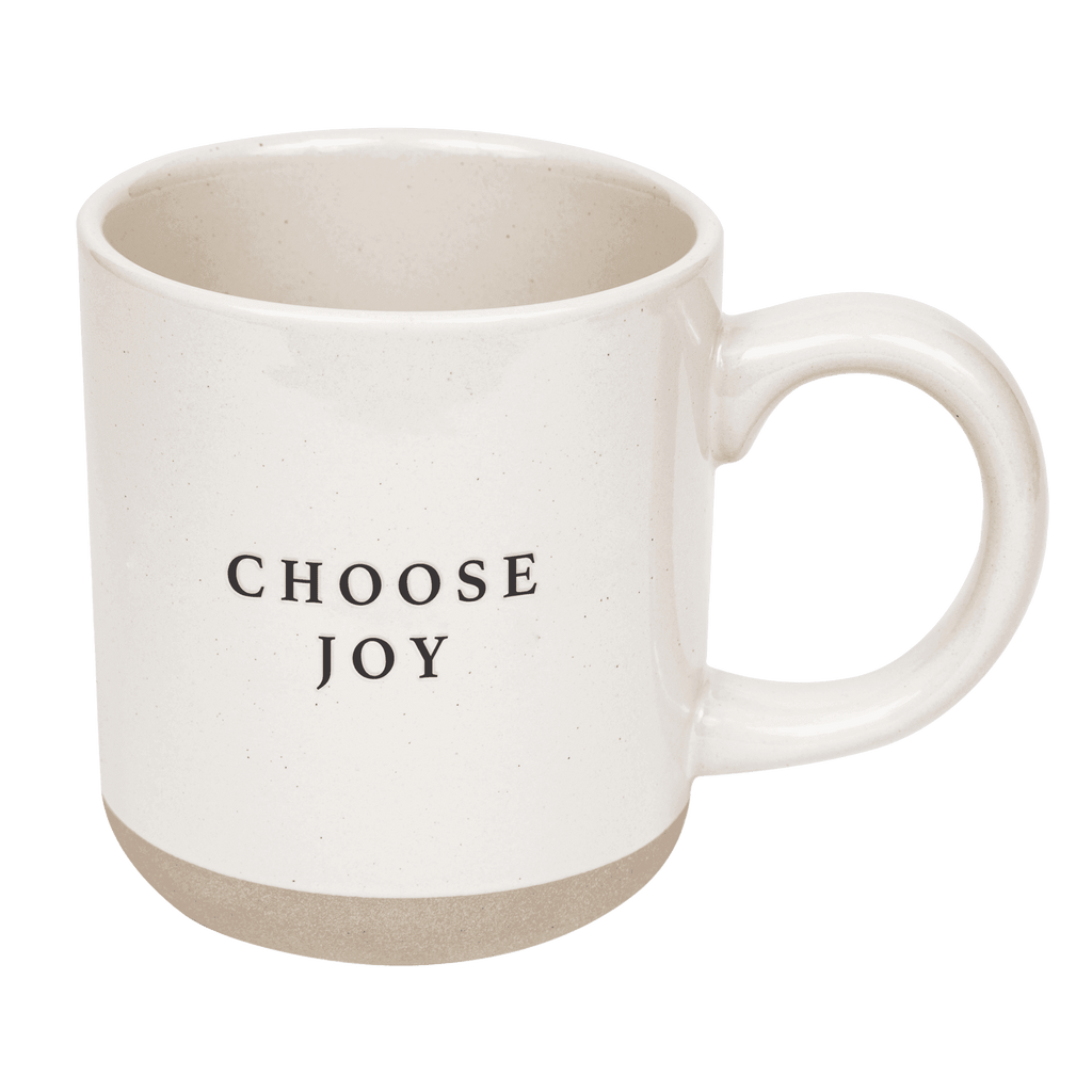 Choose Joy 14oz. Stoneware Coffee Mug in - Coffee Mugs photo