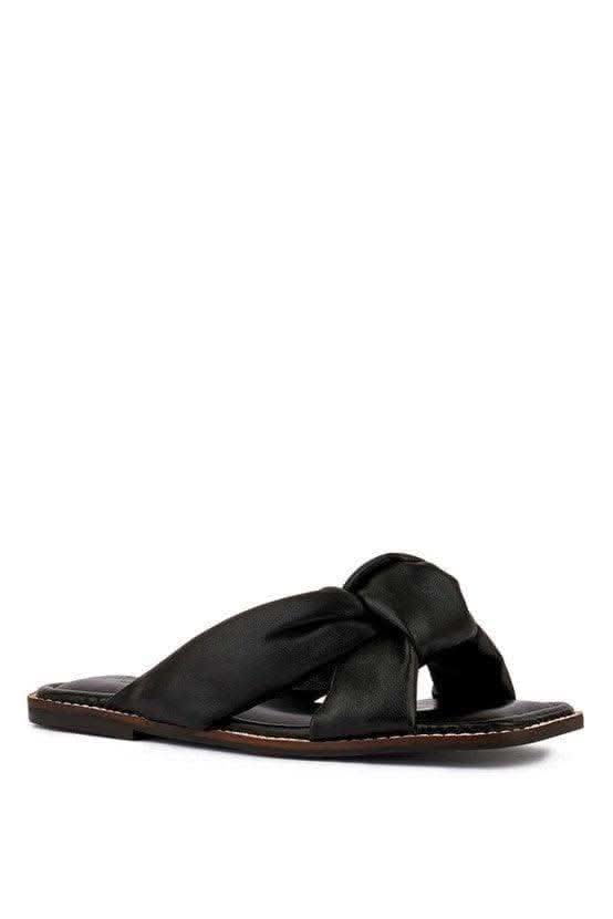 CHUBS Tan Puffy Strap Sliders Flat - SwagglyLife Home & Fashion CHUBS Tan Puffy Strap Sliders Flat - SwagglyLife Home & Fashion