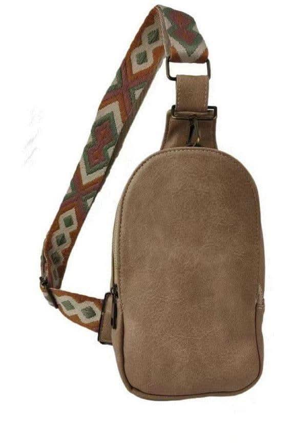 Crossbody Faux Leather Bag - SwagglyLife Home & Fashion