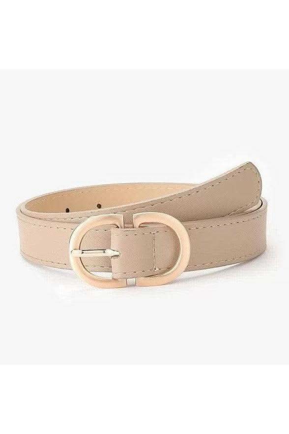 D-Ring Belt, Multiple Colors in Bone OneSize - Belts photo