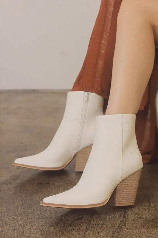 The Sonia Western Ankle Boot in - Boots photo