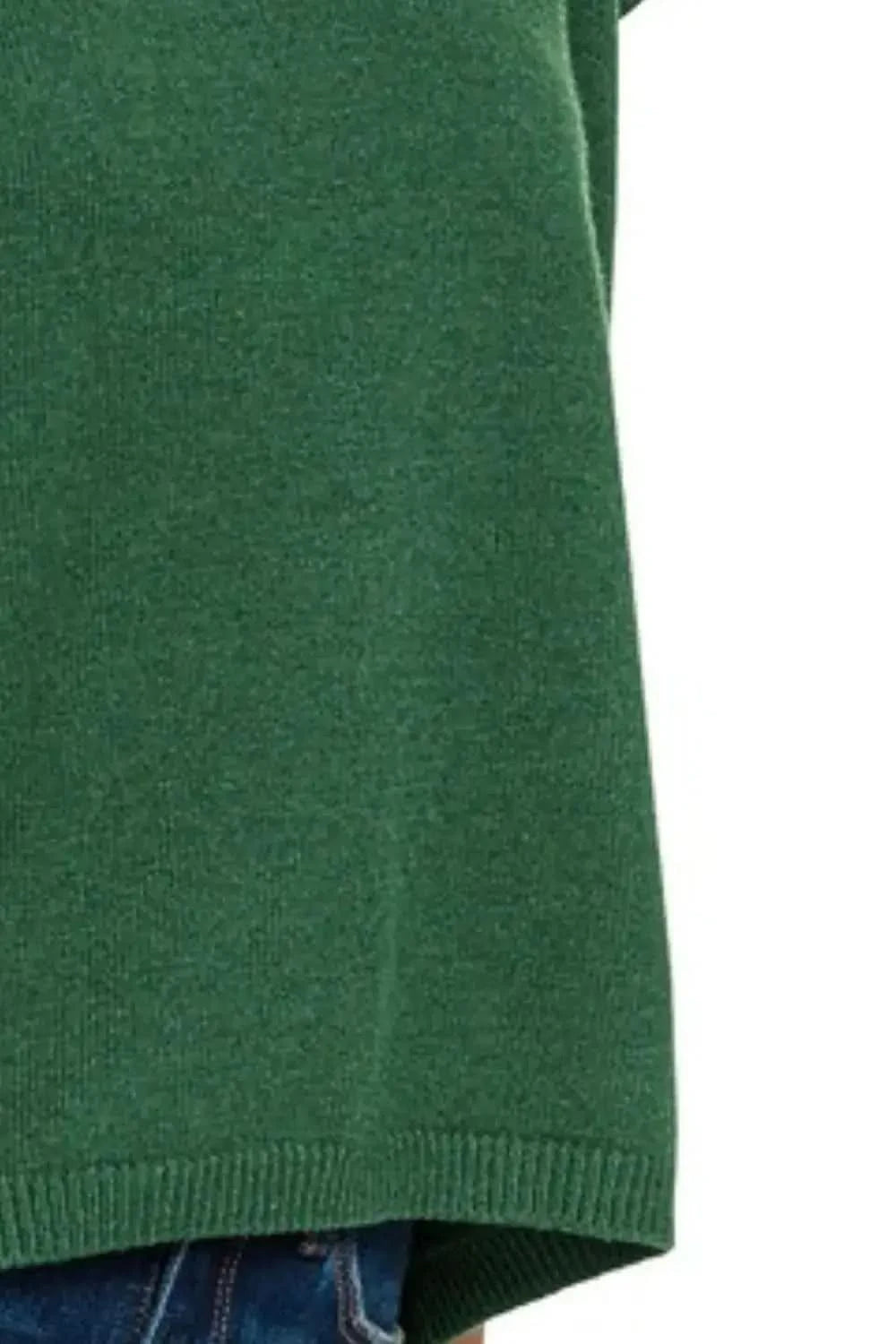 Zenana Oversized Viscose Sweater Vest in - photo