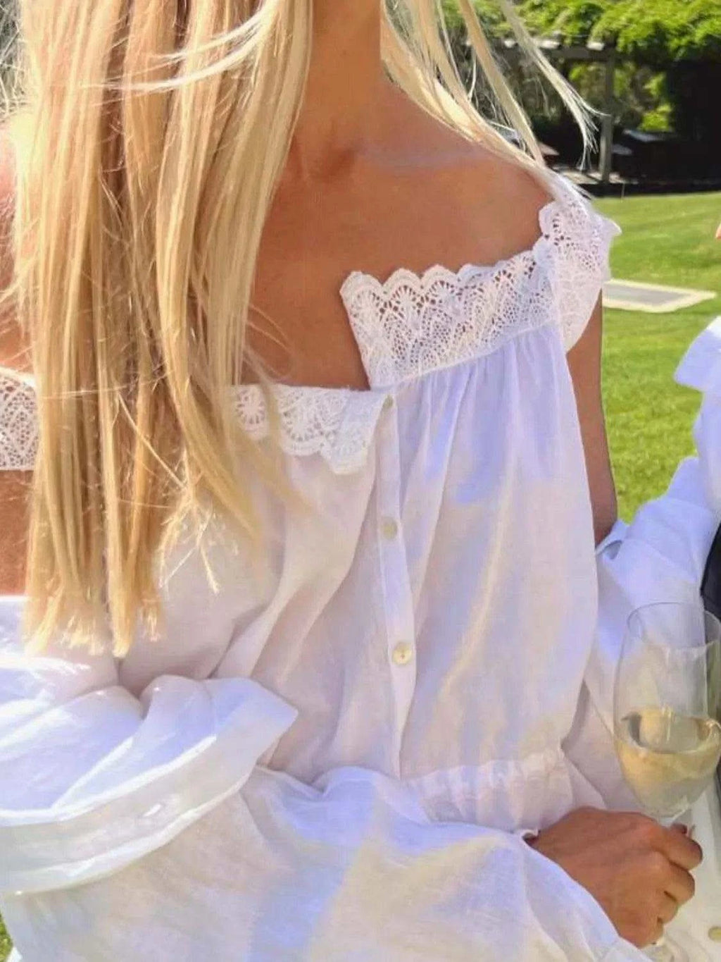 Lace Detail Drawstring Tank - SwagglyLife Home & Fashion