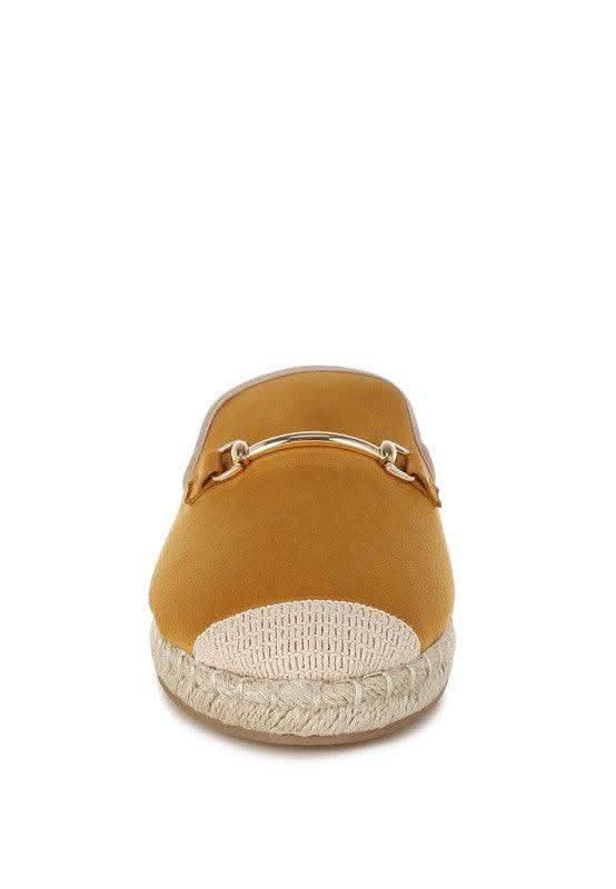 Nazaya Horsebit Detail Espadrilles Mules in - photo