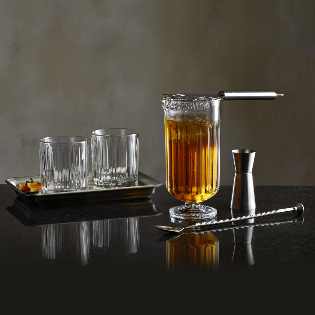 Libbey Classic Cocktail Flashback 4 Piece Bar Mixing Set in - Cocktails and Spirits photo
