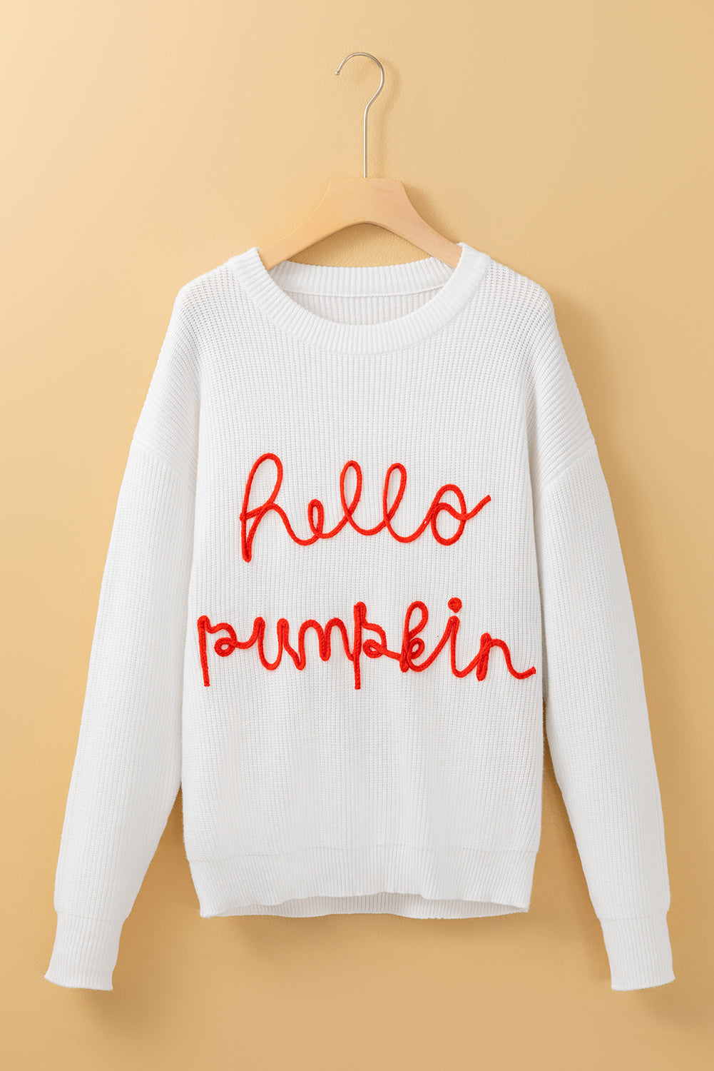Hello Pumpkin Graphic Sweater - SwagglyLife Home & Fashion