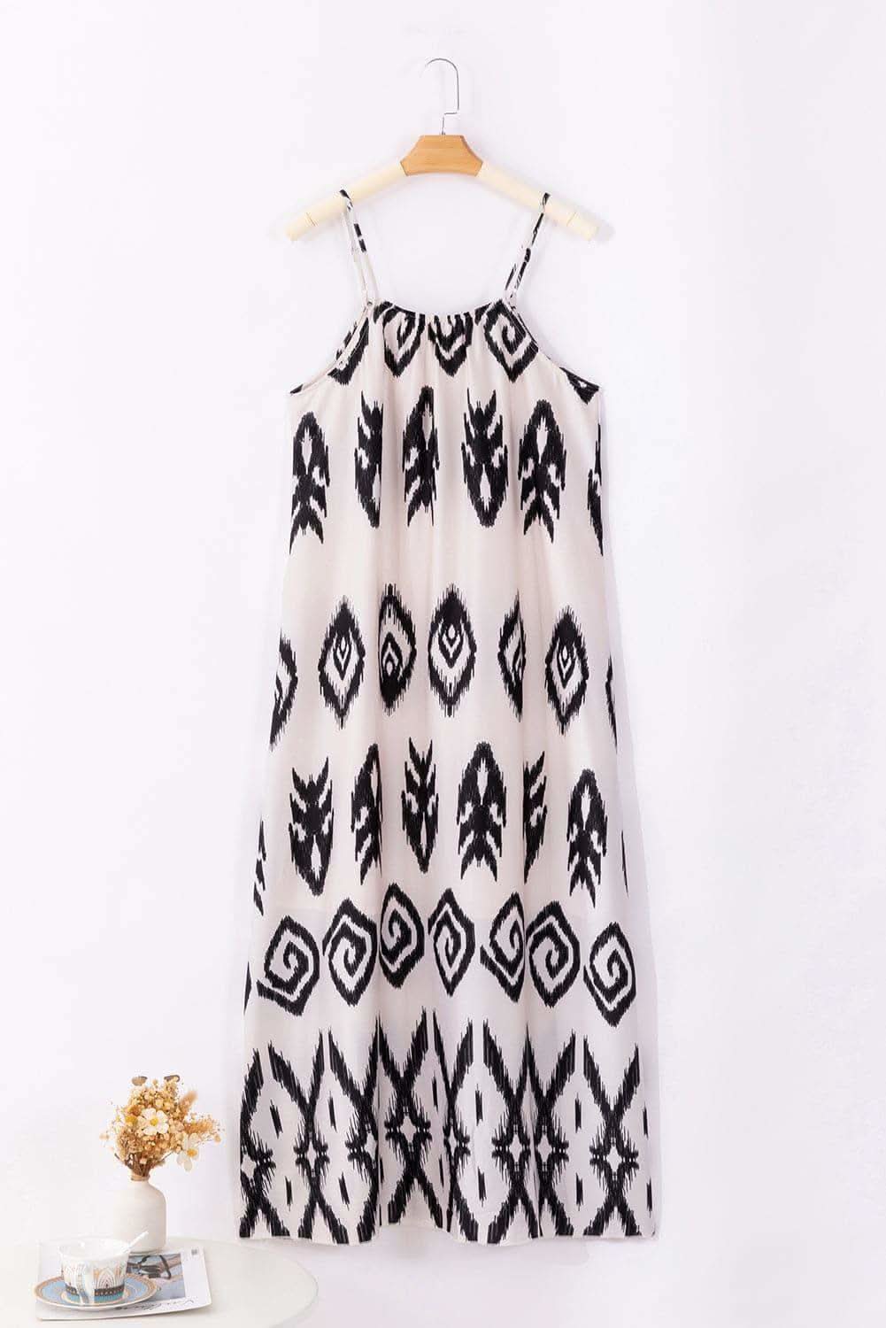 Dana Printed Spaghetti Strap Cami Dress in - Dresses photo