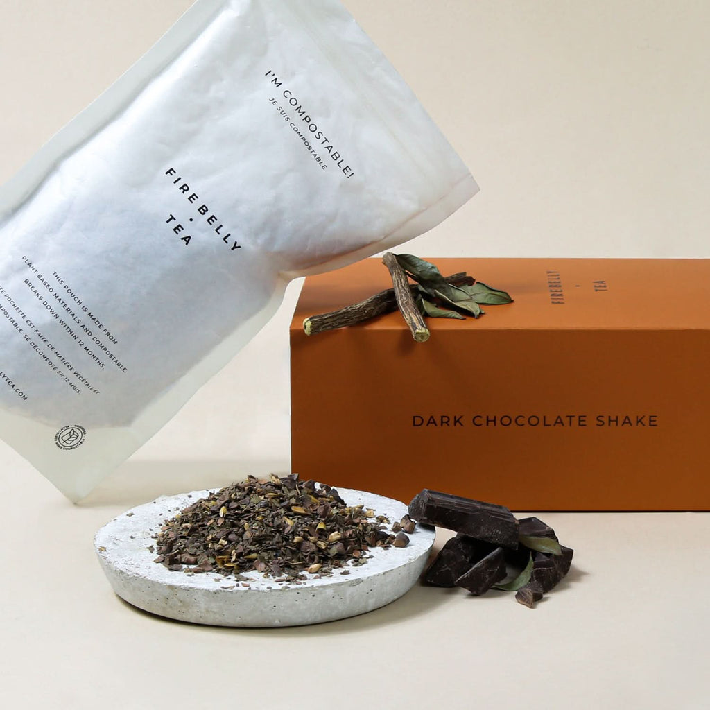 Dark Chocolate Shake in - Herbal Tea photo