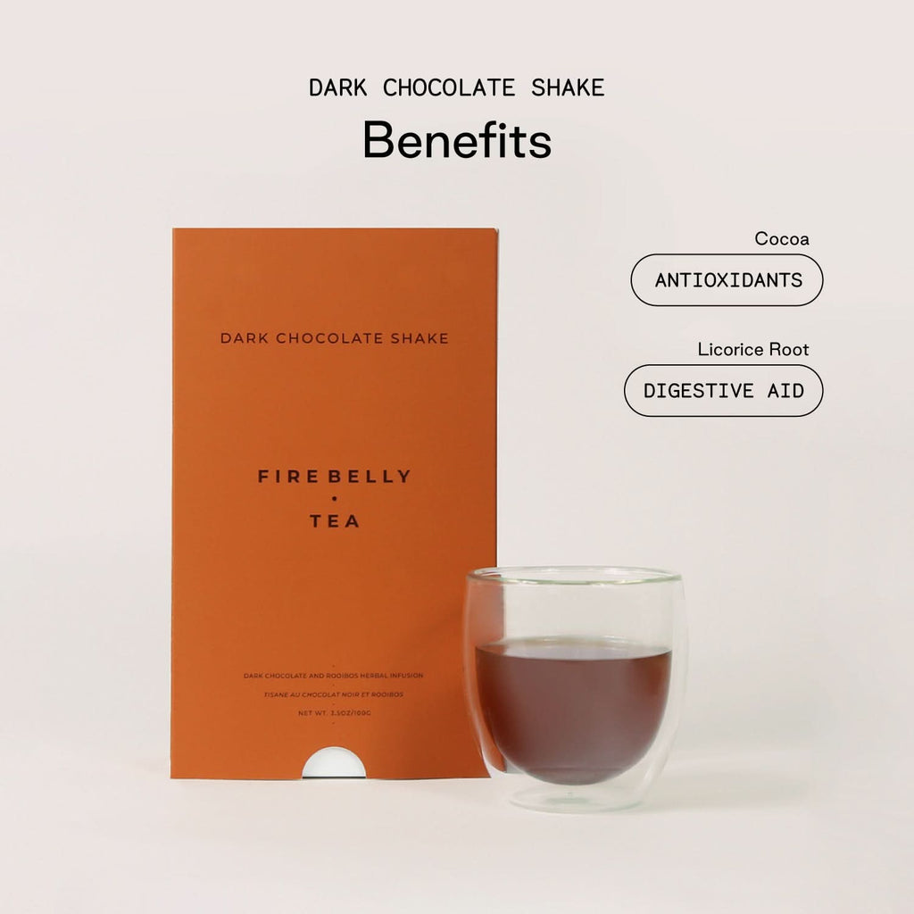 Dark Chocolate Shake in - Herbal Tea photo