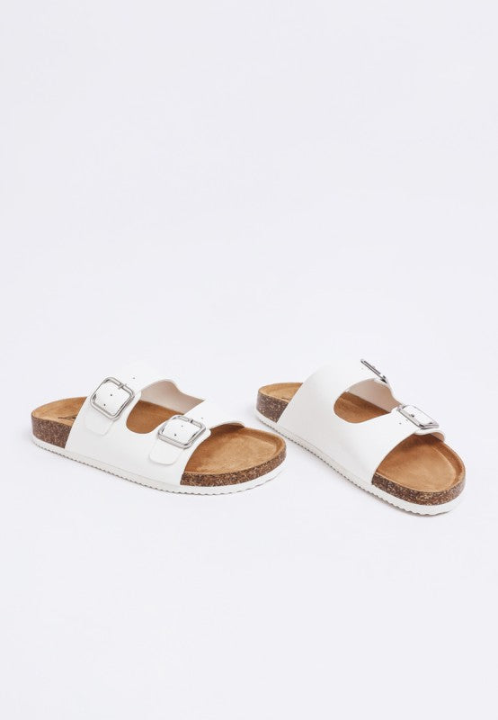 London Rag Gloriosa The Double Strap Slide Sandals in - photo