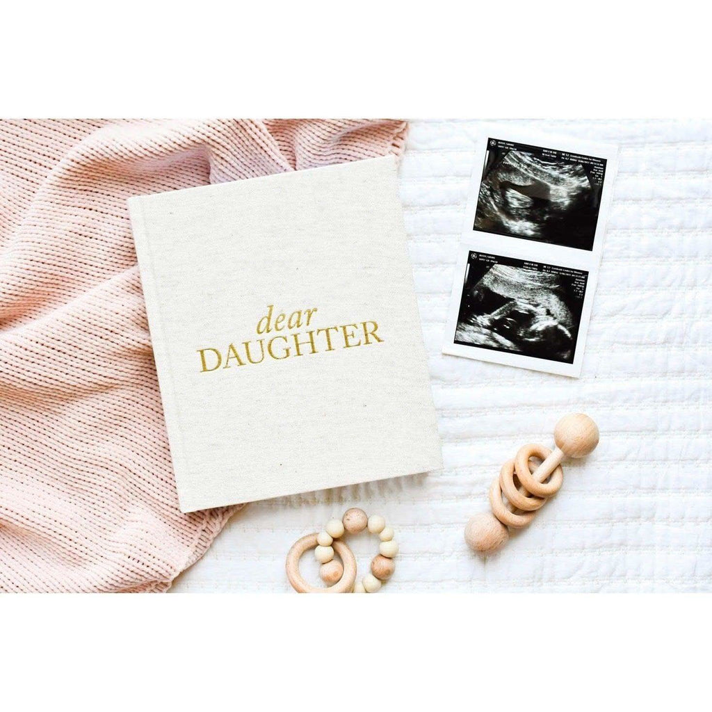 Dear Daughter: A Childhood Prayer Journal in Cream - Journal photo