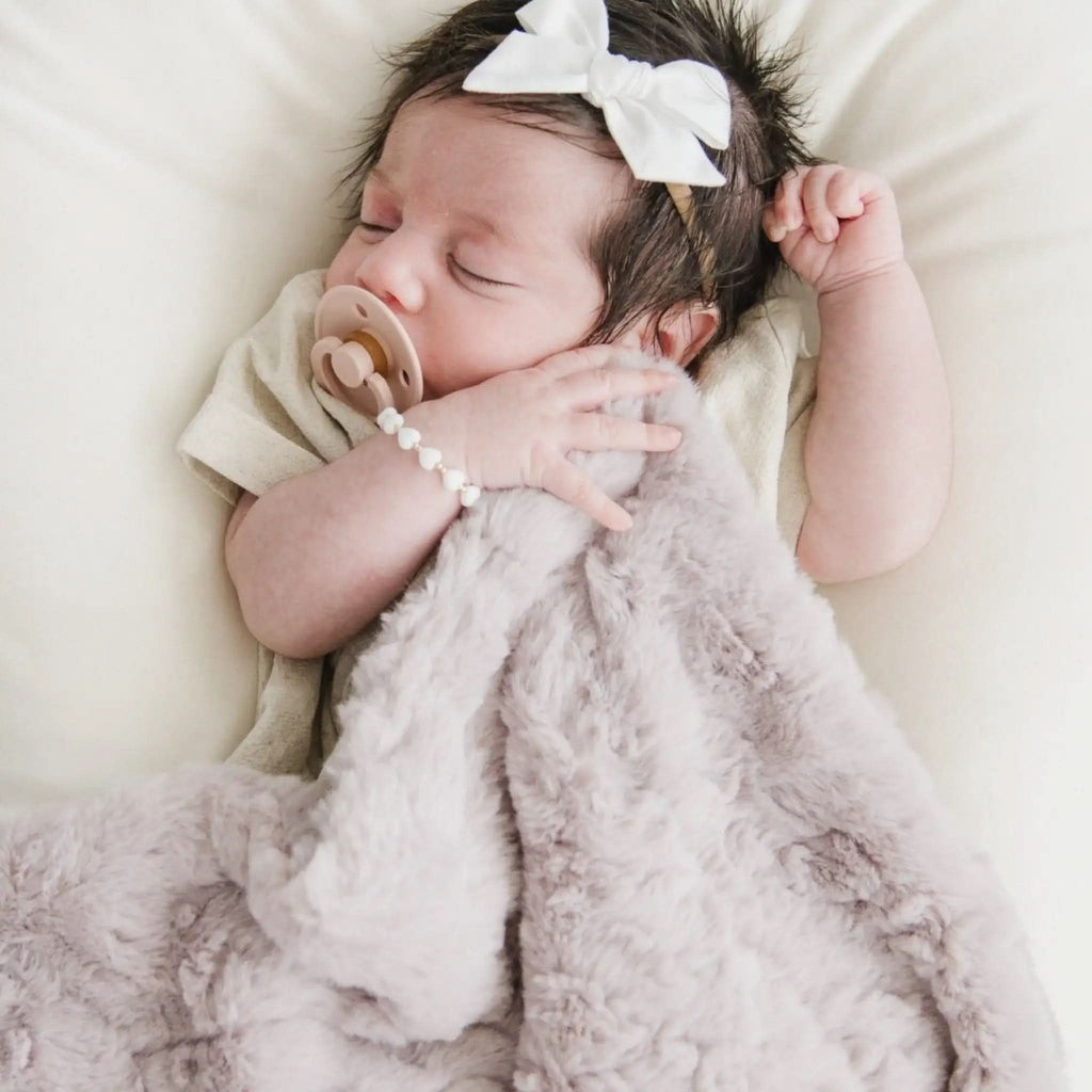 Saranoni Dream Mini Blankets in Lilac - photo
