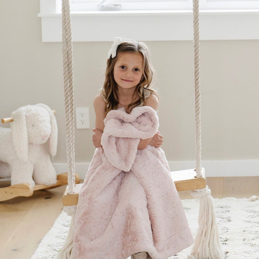 DREAM TODDLER BLANKETS in Blush - photo