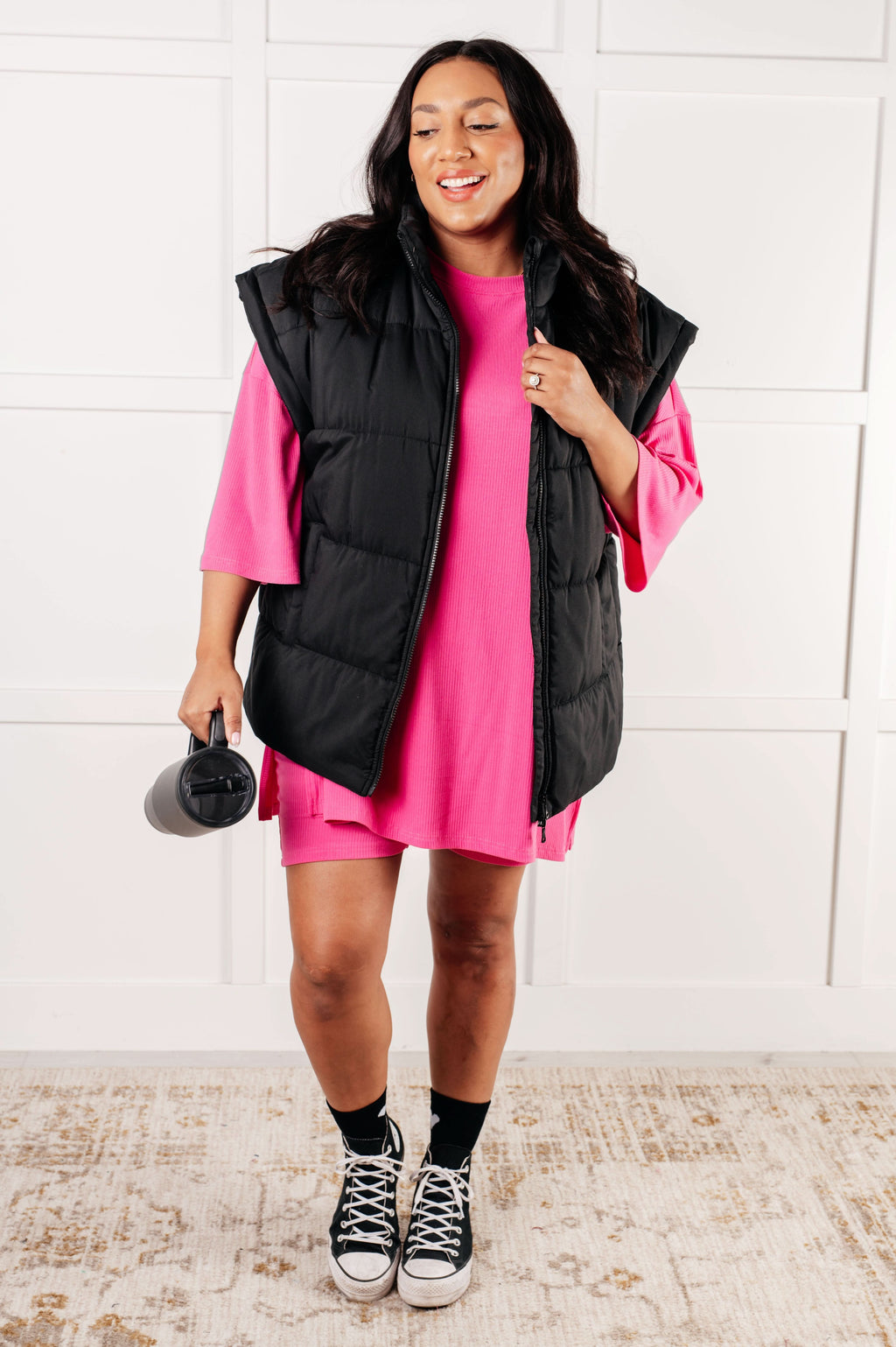 Stadium Seating Puffer Vest in - Layers photo