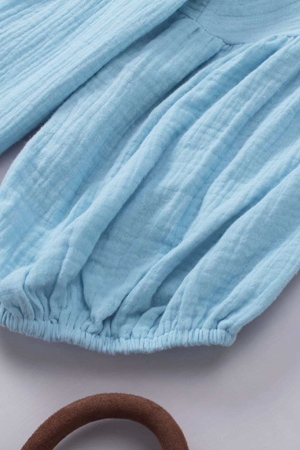 Dropped Shoulder V-Neck Blouse, 7 Colors - SwagglyLife Home & Fashion