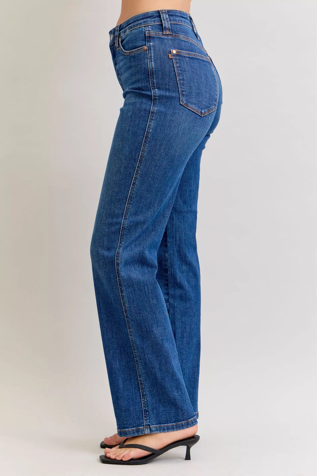 Judy Blue High Waist Tummy Control Straight Jeans in - photo
