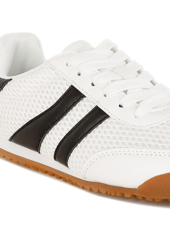 Blaster Casual Striped Lace-Up Sneakers in - photo