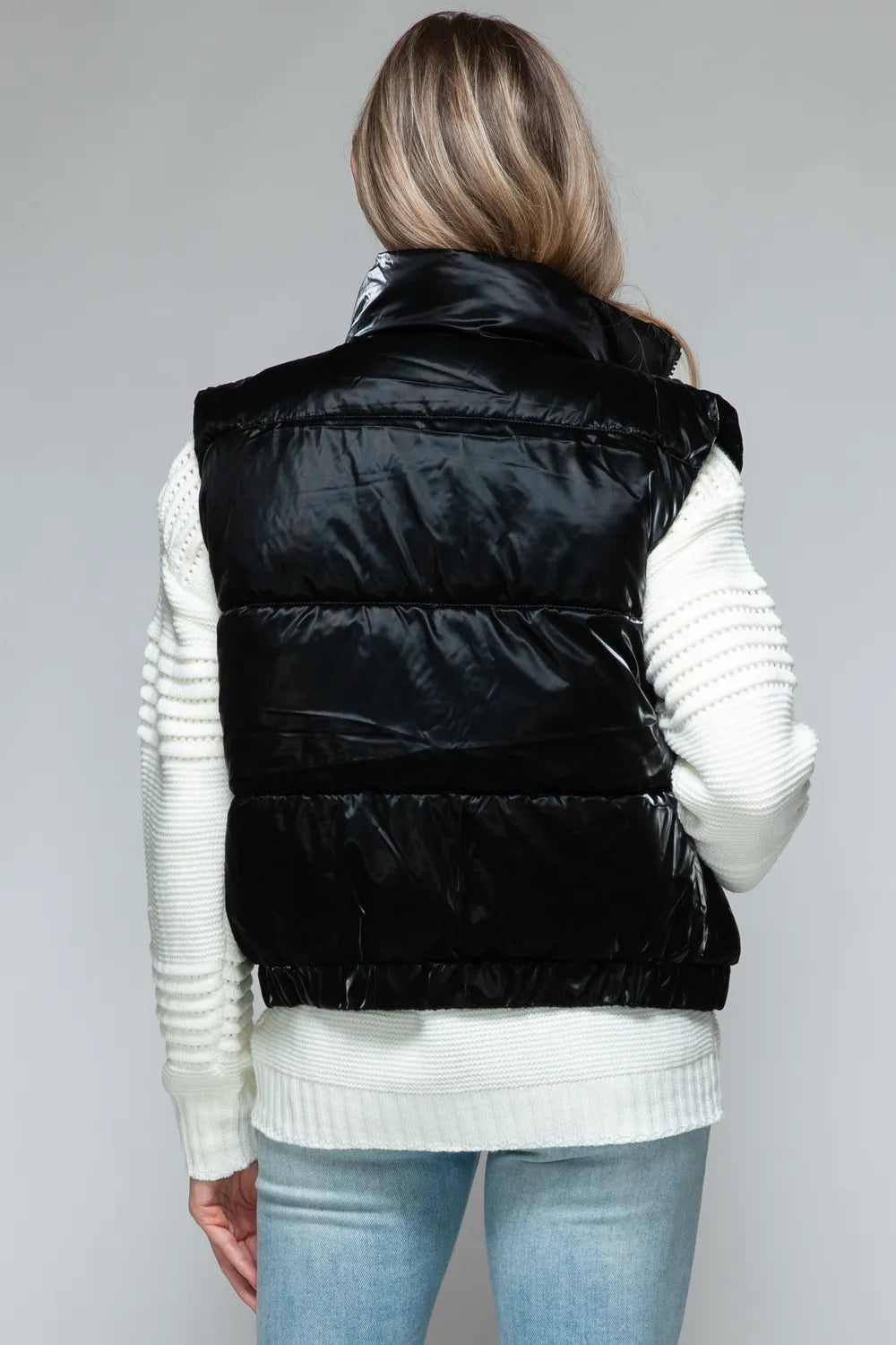 Snobbish Fine Fur Lining Quilted Vest in - photo