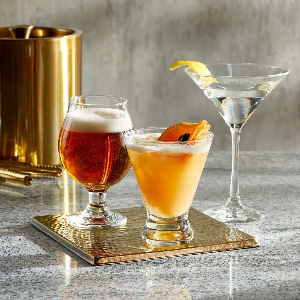Libbey Entertaining Essentials Martini Glasses, 8 ounce, Set of 6 -