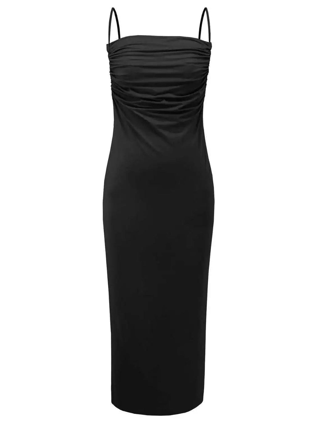 Backless Cowl Neck Sleeveless Cami Dress in - Dresses photo