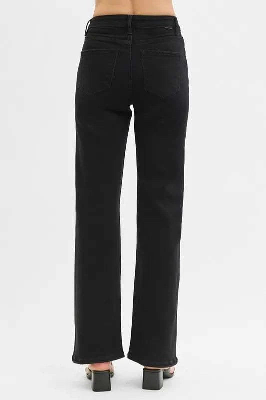 RISEN Full Size High Rise Wide Leg Jeans Plus Size in - photo