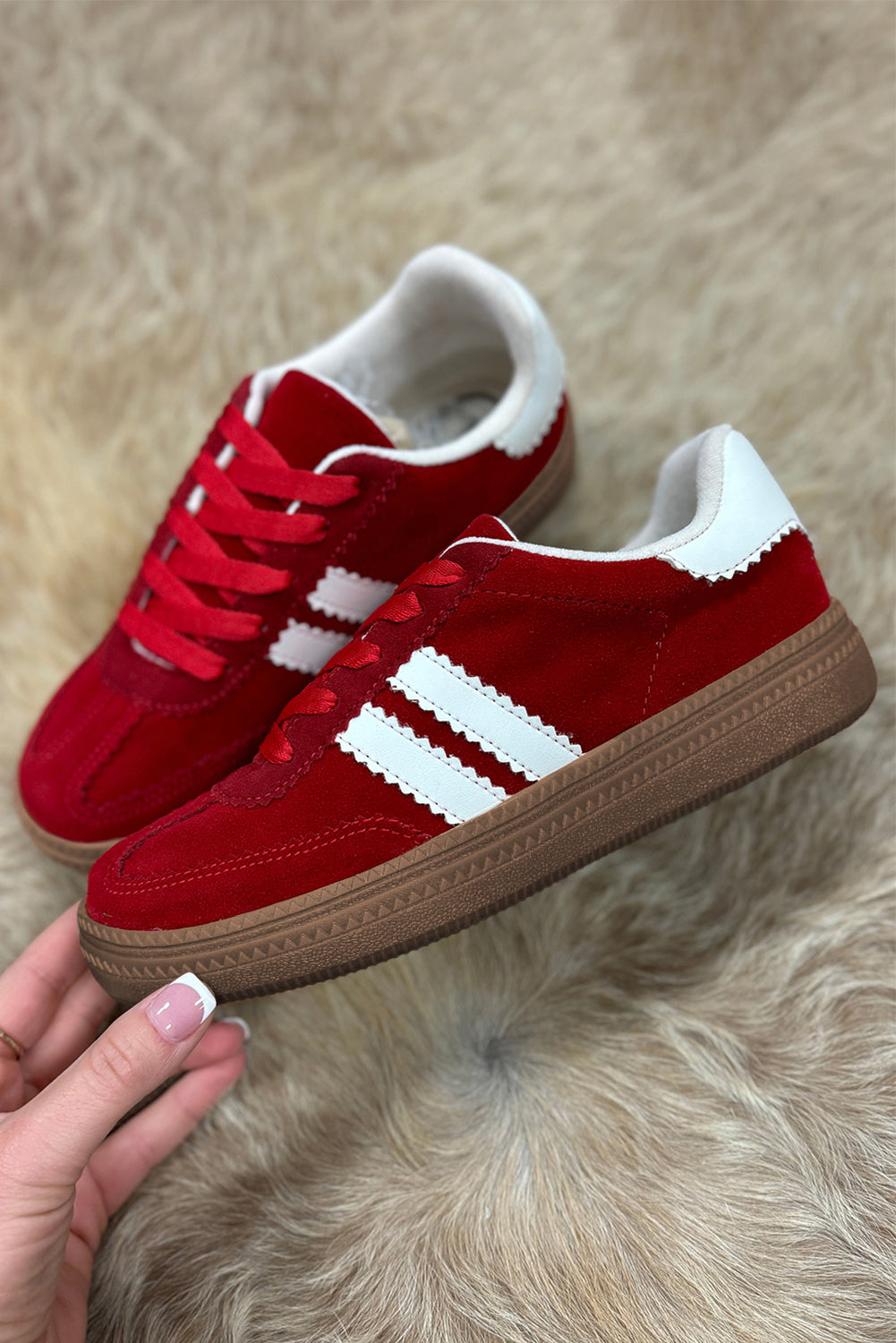 Harper Lace Up Flat Shoes in - Womens Shoes photo