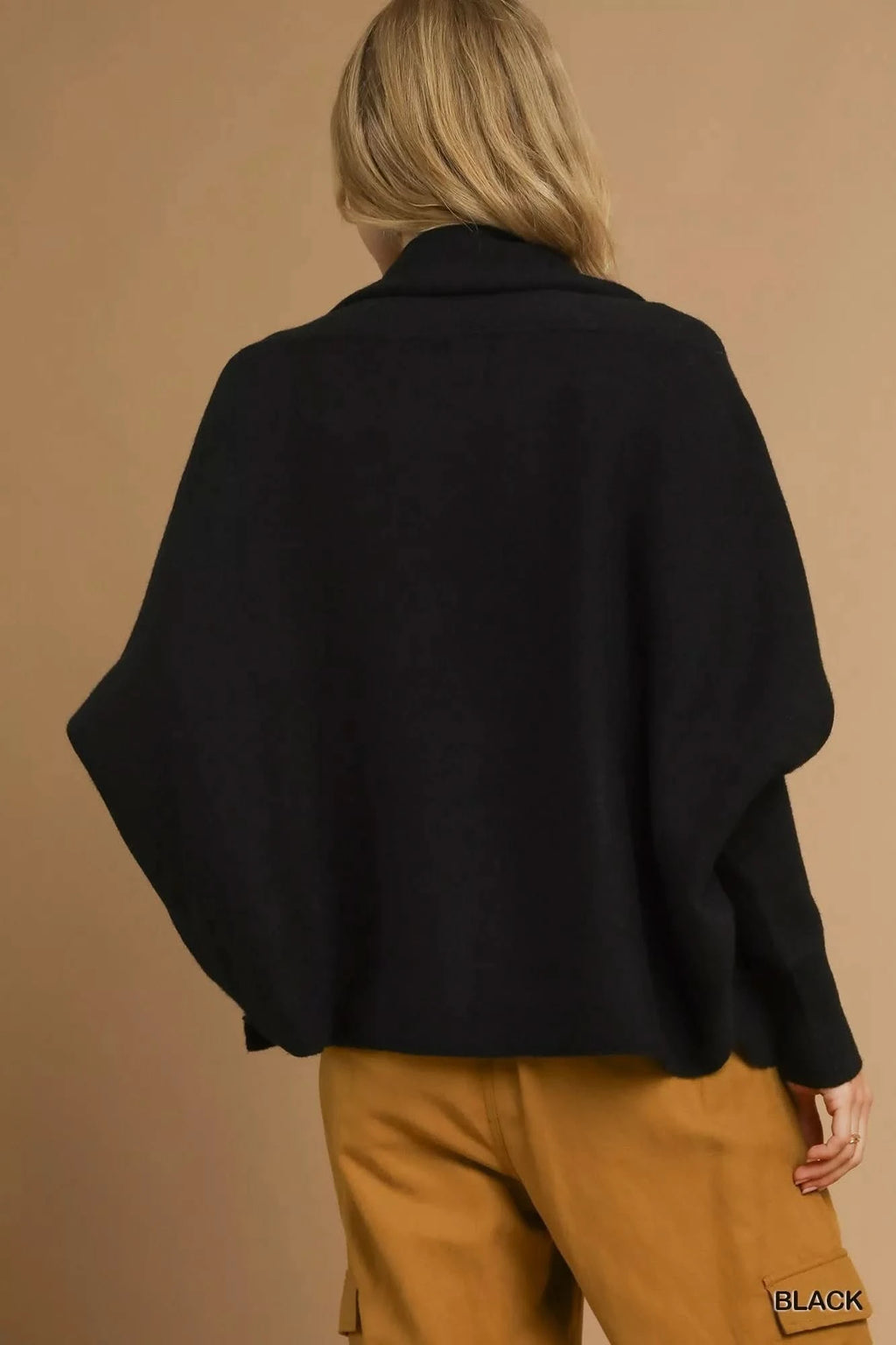 Umgee Open Front Cardigan with Front Pockets in - photo