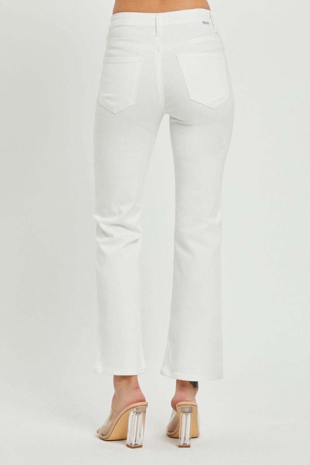 RISEN Full Size Mid Rise Jeans with Pockets in - Jeans photo