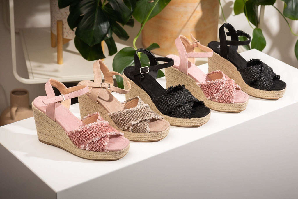 Elinor Wedge in Black in - Shoes photo