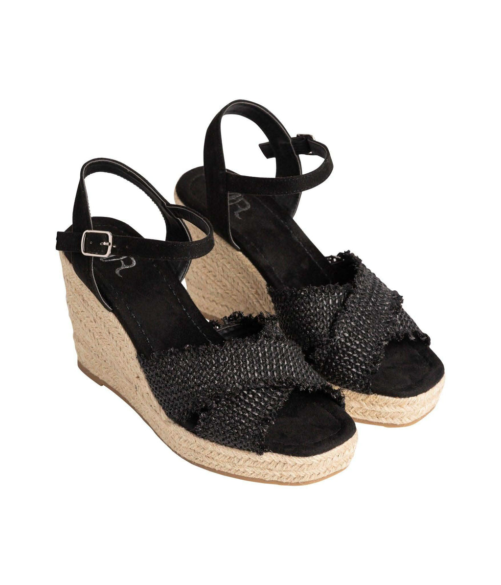 Elinor Wedge in Black in - Shoes photo